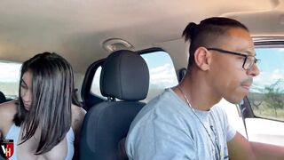 Changing clothes in the car