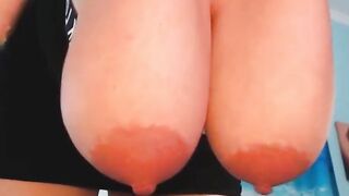 Hanging tits