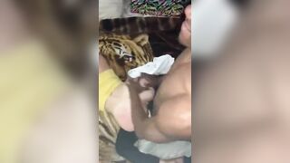 Young One Enjoys Black