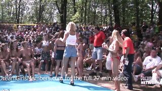 Bikini Contest At Nudist Resort Goes Completely Out Of Control