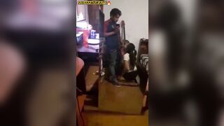 we come home from school and start sucking my black cock