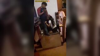 we come home from school and start sucking my black cock