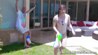 Emma Hix & Pals Suck & Fuck Big Meaty Dick In FFFM Group Fun