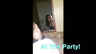 At the party