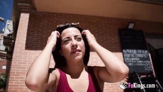 Young brunette Zenaida only has one dream: Being shafted by JotaDe's thick dick!!