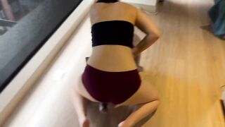 I record my stepmother masturbating and I touch my vagina