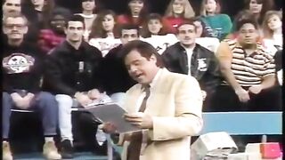 Fake huge tits in TV show