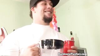Amateur real babes fucking in group fun