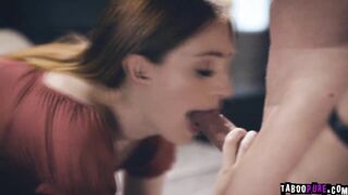 Teen Maya is determined to have sex with her BF's