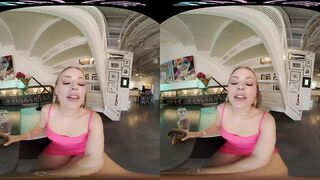 VRALLURE Gorgeous blonde Anna Claire Clouds wants to thank you for saving her from a horrible blind date