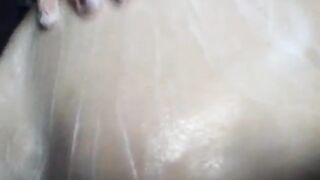 Skinny stripteasing b. on webcam shows her nice tits and pussy