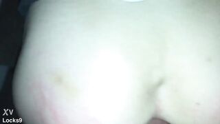 Teen anal stretching ass