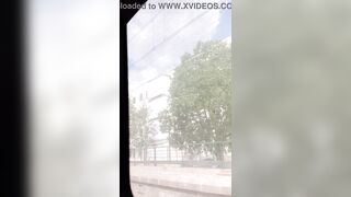 TOUCHING MY PUSSY ON THE TRAIN