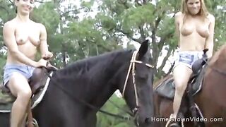 Wenona Jerks Rick Cuban Off In The Woods