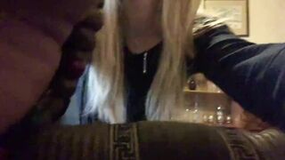 Ukrainian blonde whore Marice play in bed