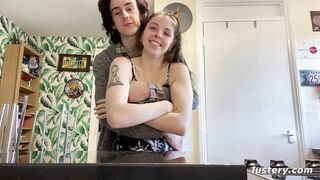 Lustery Submission #538: Oliver & April - VLOG: Naked Goods