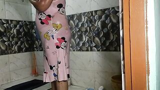 khushi bhabhi ji after taking a bath back home from mussoori