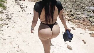 FILMING AND CAUGHT BIG ASS LATINA