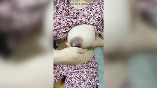 Milk Boob Massage (Big Dark Nipple)