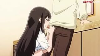 Hentai Teens Fuck in Bathroom