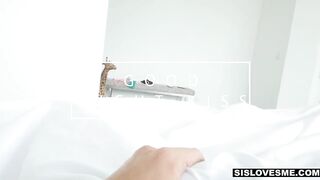 Fucking Teen Stepsister While She Brushes Her Teeth