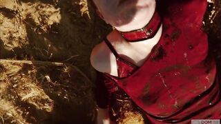 Cum in mouth, cum in eyes and piss drinking - Brooke Johnson