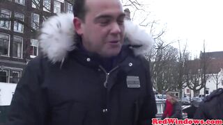 Dutch sucks guys cock before riding