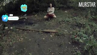 Divorced the student for intimate photos, and fucked in the woods || Murstar