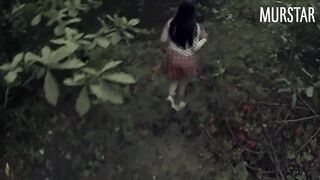 Divorced the student for intimate photos, and fucked in the woods || Murstar