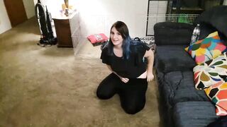 Teen Babysitter Caught Masturbating And Blackmailed To Finish