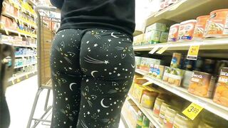 Mom Fat Ass Wedgie At Store