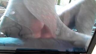 granny sucks cock