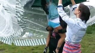 student party at the picnic