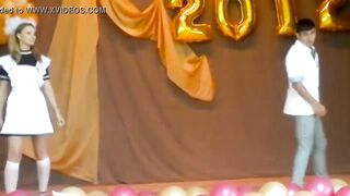 Upskirt russian school dance oops #10 - YouTube.MP4