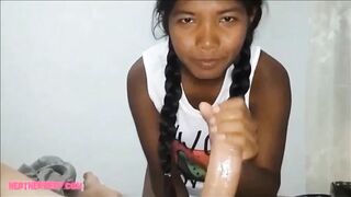 HD tiny thai teens heather deep deepthroats monster cumshot on boat new
