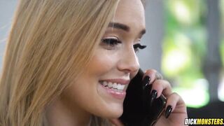She got a text from him