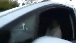 STP5 Mature Wife Has Outdoor Fun In The Car !