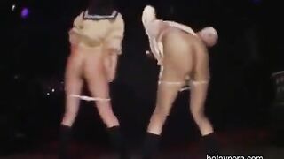 Sexy Japanese Gogo girls Disco Stripdance