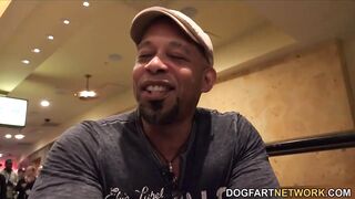 Chloe Chaos gets fucked in front of her cuckold fan