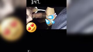 Latina Swallows Big Black Dick Off s.