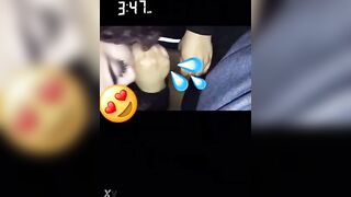 Latina Swallows Big Black Dick Off s.