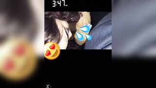 Latina Swallows Big Black Dick Off s.