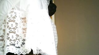 Lace Slip White Lace Panties