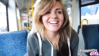 Masturbating in a Frankfurt tram