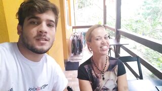 FADA MEL HAD TO TAKE THE SOFA TEST TO WORK ON YOUTUBE WITH THE NOVINHO FLAKAEL VLOGS