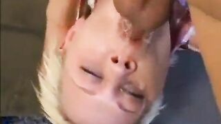 Dyke gives a blowjob for the first time - p..com
