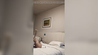 Asian Grandpa And Ladyboy Flip Flop