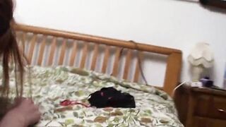 Ivana fucks her husband's cock caught on camera