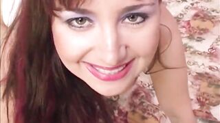 Amber Moon Sucks A Big Black Cock