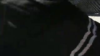 Hot asian girl fucks at the park